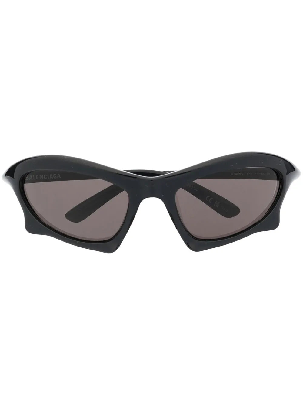 

Солнцезащитные очки Bat в прямоугольной оправе Balenciaga Eyewear, черный