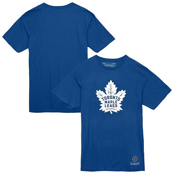 

Мужская синяя футболка toronto maple leafs heritage Mitchell & Ness
