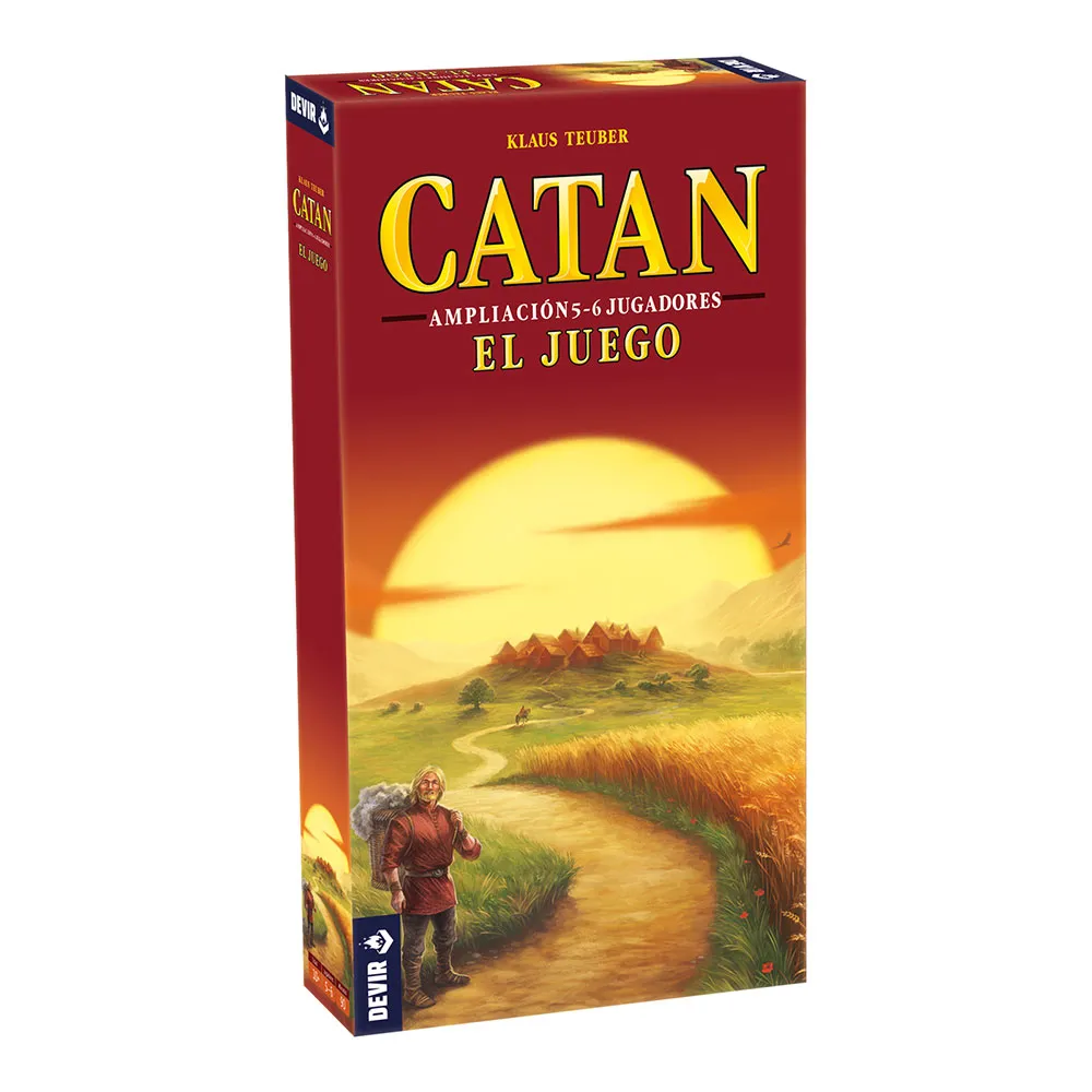 

Настольная игра Devir Colonos De Catan 5-6 Jugadores, мультиколор