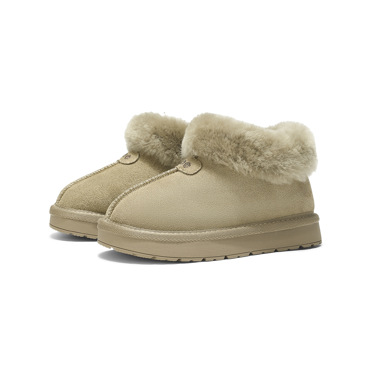 Высокие детские зимние ботинки Kids' Khaki Green Lee, хаки зеленый — фото 3