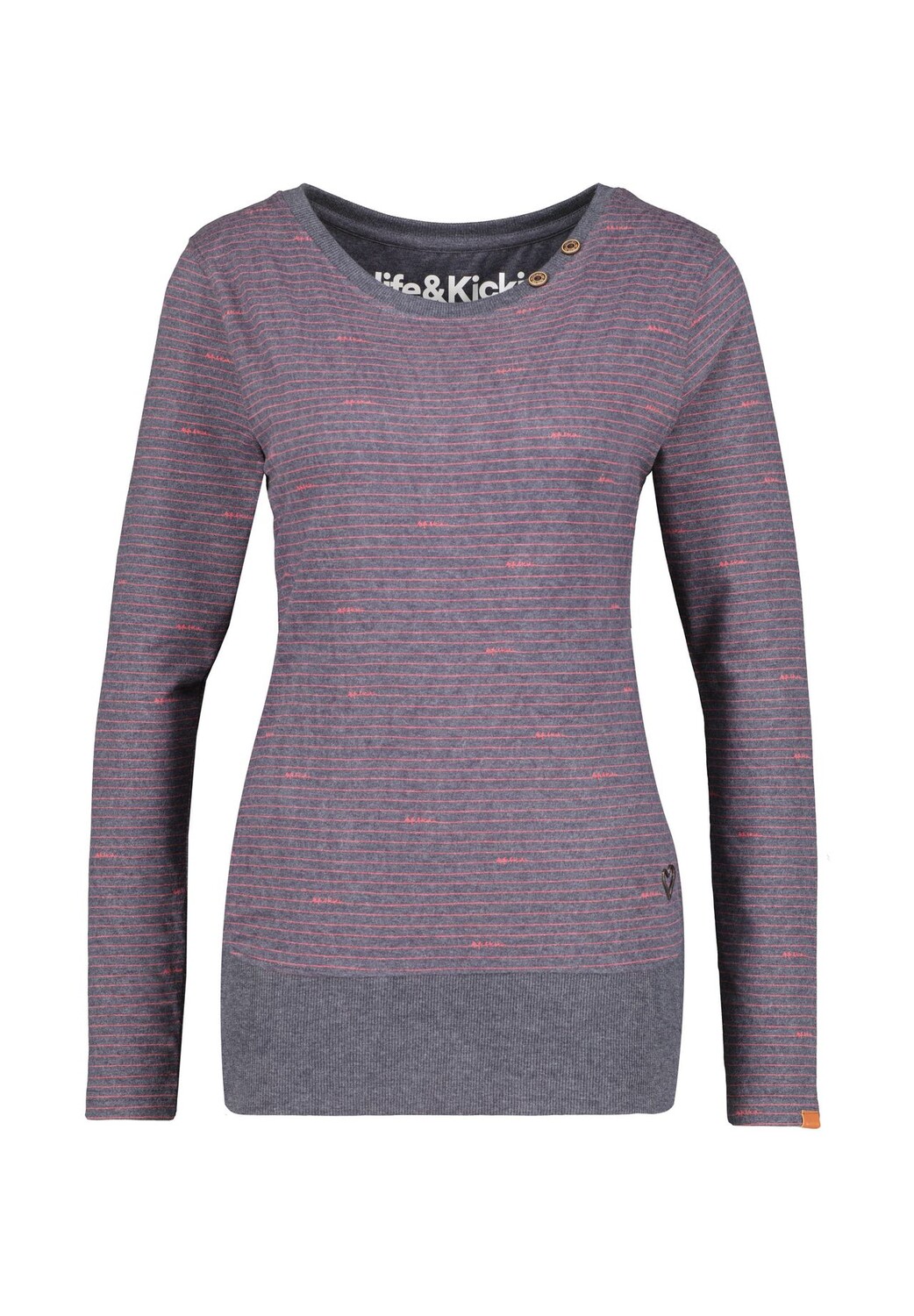 

Лонгслив ALIFE AND KICKIN, цвет Marine Melange
