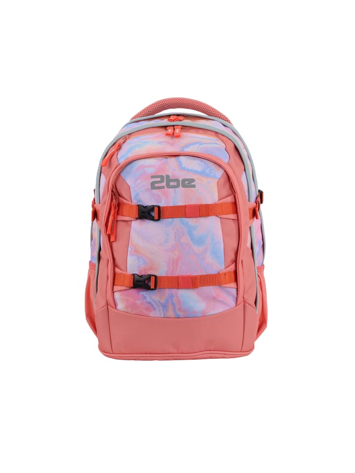 

2Be Рюкзак для школы абрикосового цвета