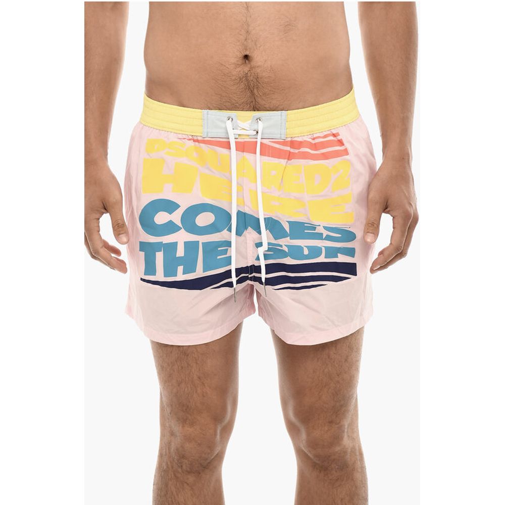 

Шорты для плавания SUN с принтом Dsquared2, Multicolor