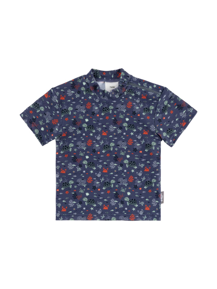 

Рубашка для плавания с короткими рукавами для использования под водой, светло-голубого цвета Sterntaler