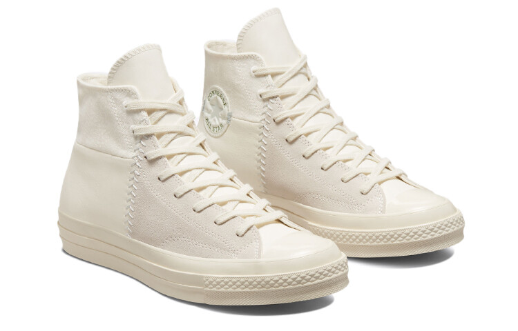 Кеды Chuck 70 Converse Crafted Mixed Material High 'Egret' — фото 3