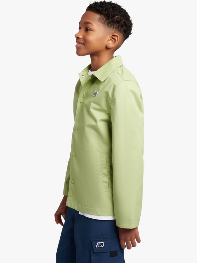 Детская премиум куртка Coach с водоотталкивающей пропиткой New Balance, Everglade Green — фото 2