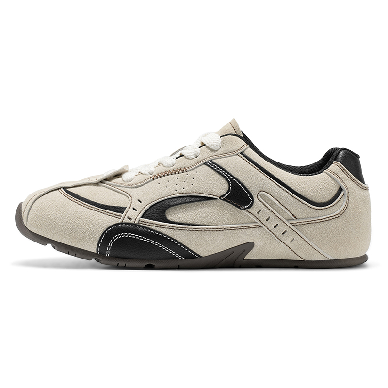 

Grumpy ram Беговые кроссовки Racing Shoes устойчивые к истиранию амортизирующие низкие повседневные мужские белые песочные, цвет White Sand