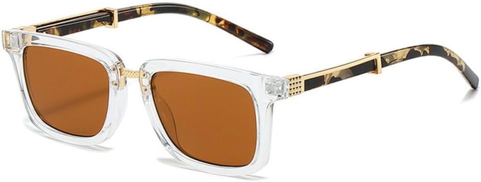 

Модные женские солнцезащитные очки с леопардовым принтом, роскошные очки с градиентными линзами, защита от УФ-излучения UV400, трендовые панк-очки для женщин и мужчин, SUN1473 Generic, Clear-brown