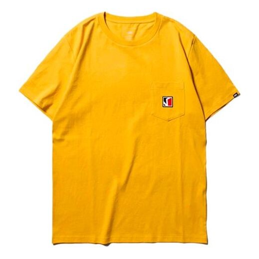 

Футболка men's embroidery short sleeve yellow Vans, желтый