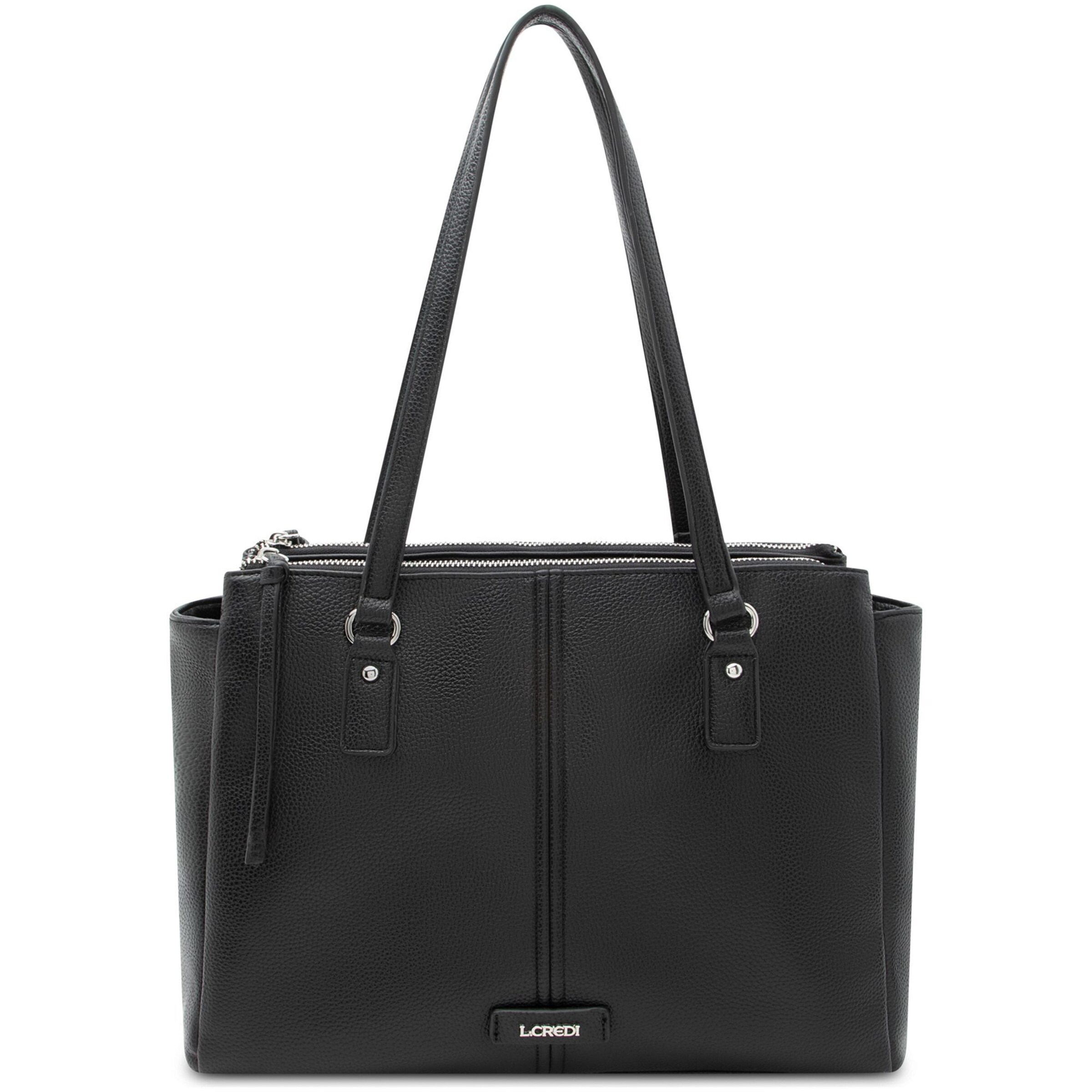 

L.CREDI Шопер 'Rachida' в черном цвете