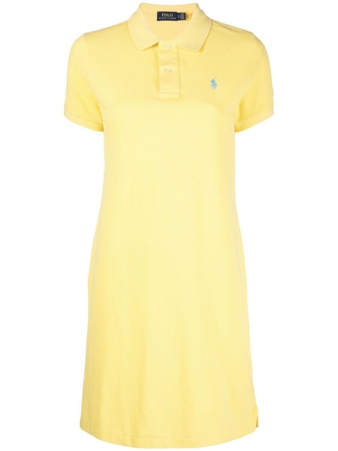 

Платье с вышивкой Polo Pony Polo Ralph Lauren, желтый