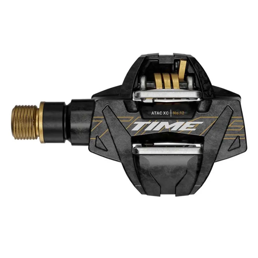 

Педали Time AM PD XC 12 TI Carbon, золотой