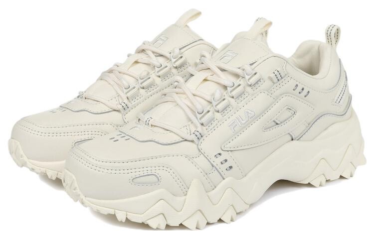 Кроссовки FILA Oakmont Casual Shoes Unisex Low-Top Beige White — фото 3