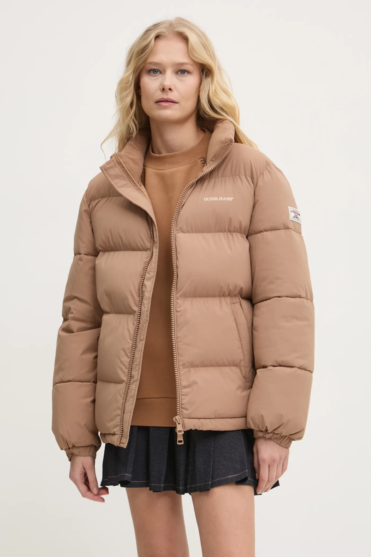 

Куртка Guess Jeans, коричневый