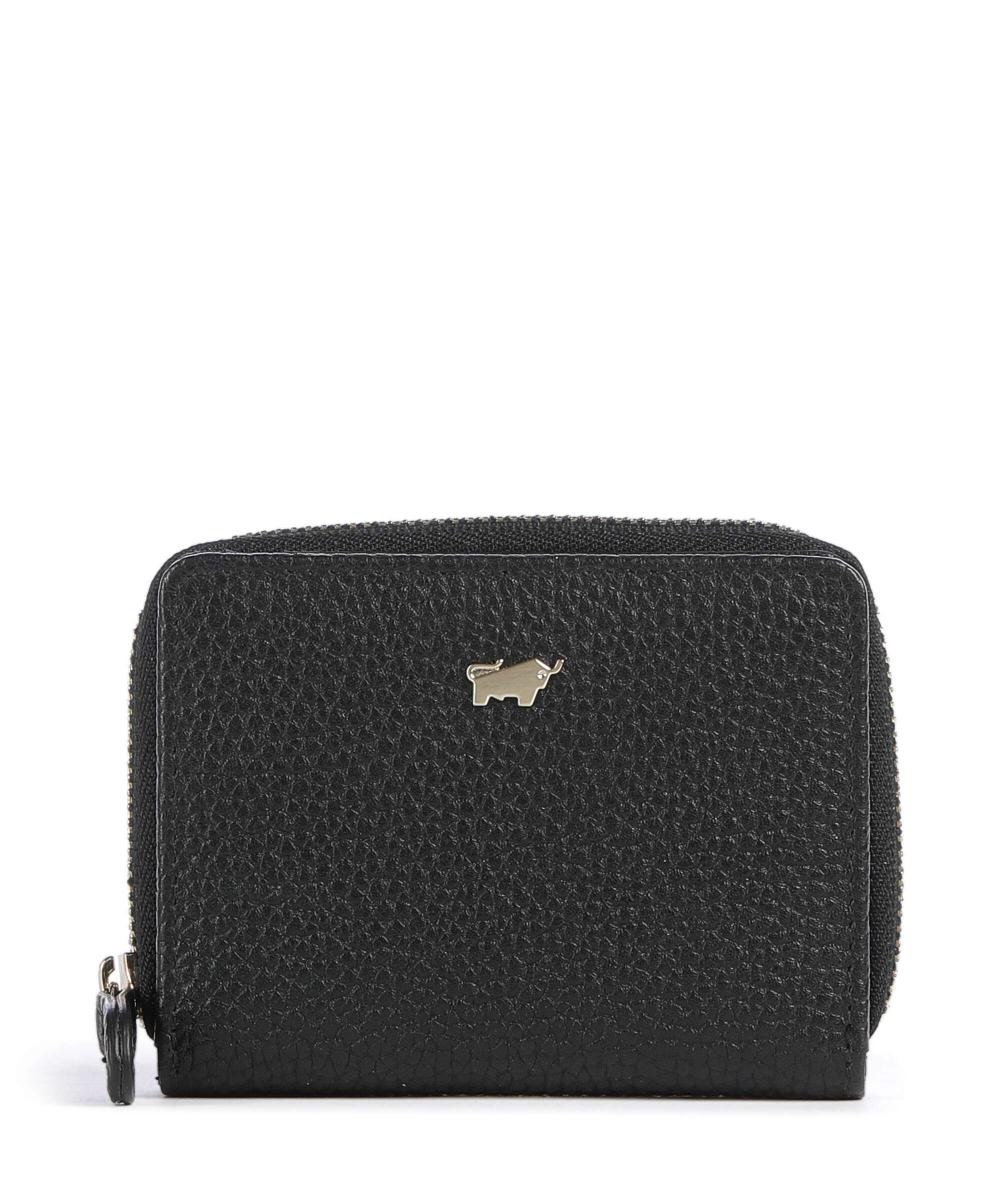 

Кошелек Asti из зернистой кожи Braun Büffel, черный