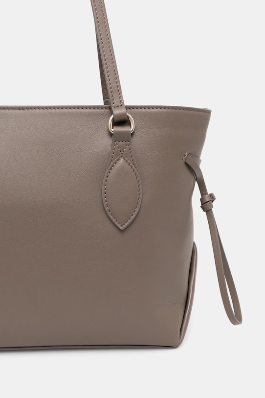 

Кожаная сумка FLORENCE Guess, коричневый