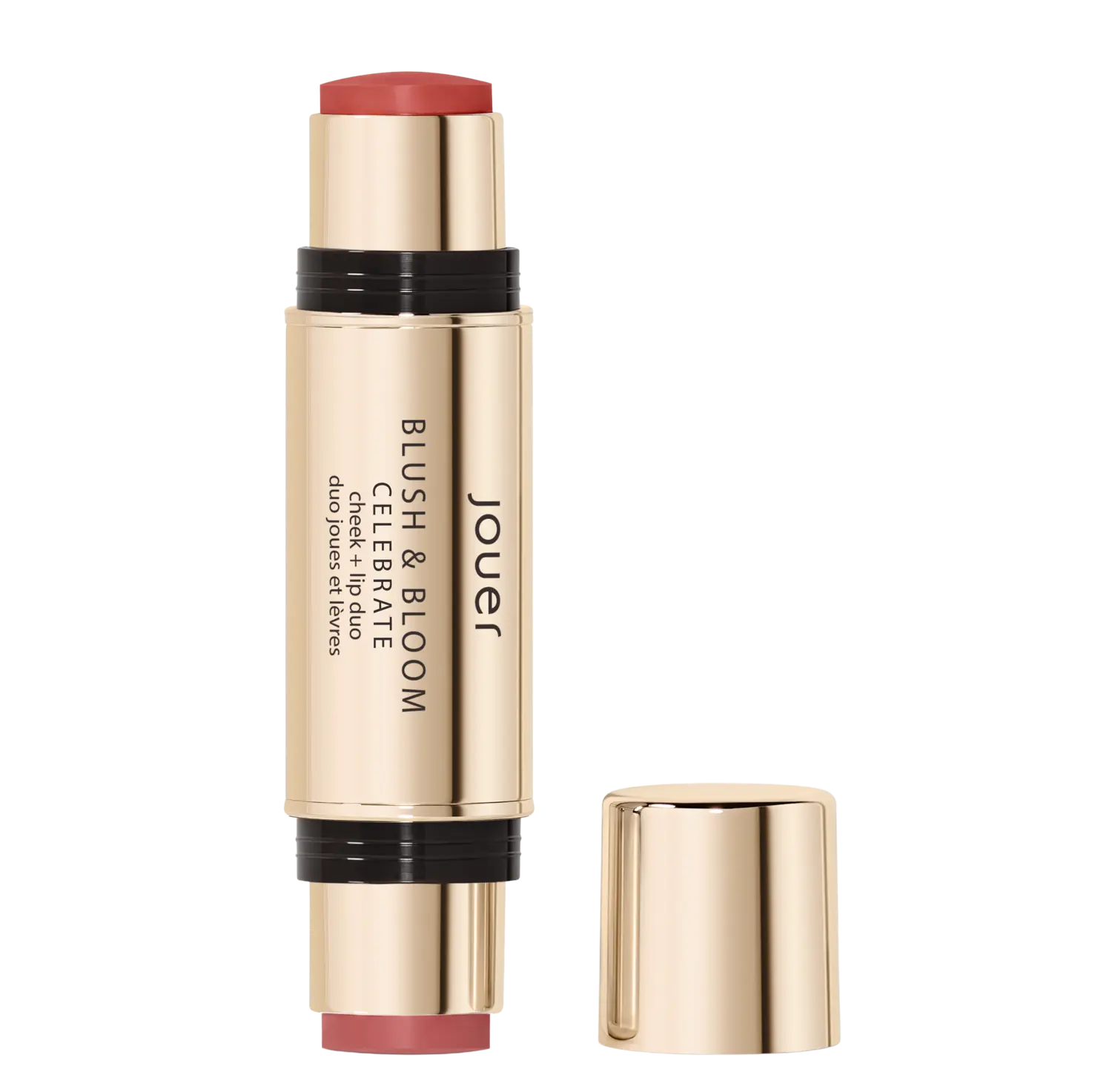 

Румяна и помада Blush & Bloom Jouer Cosmetics, Celebrate (Celebrate Me: warm rose/ Promise Me: cool rose)