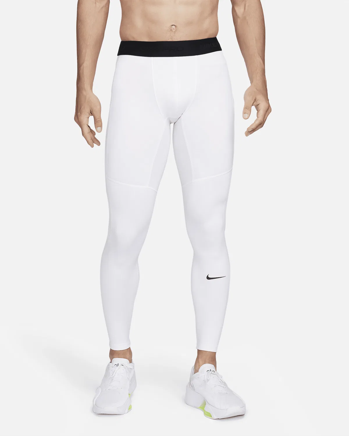 Мужские тайтсы Nike Pro Warm, White/Black