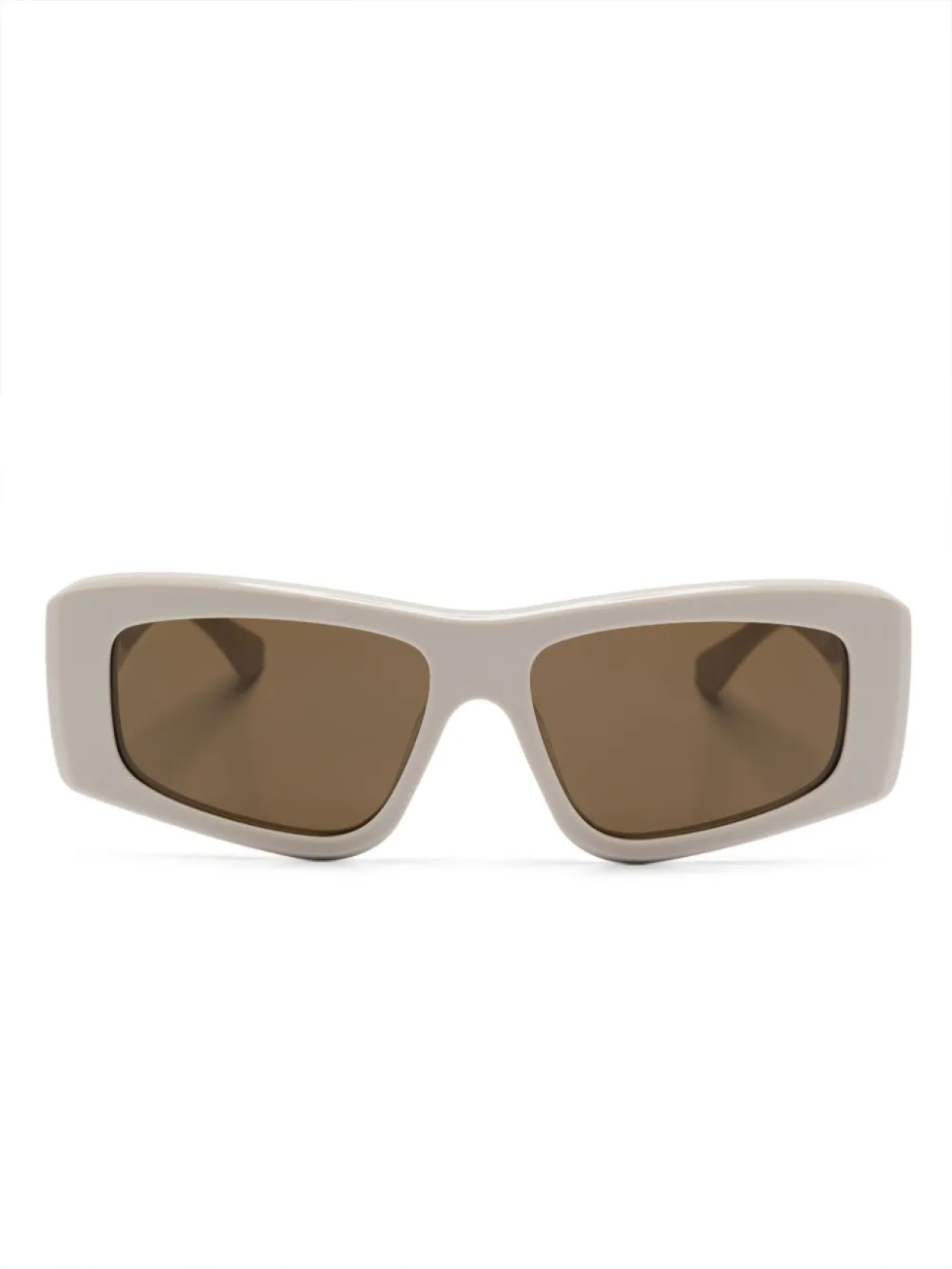 

Chloé Eyewear солнцезащитные очки в прямоугольной оправе, белый