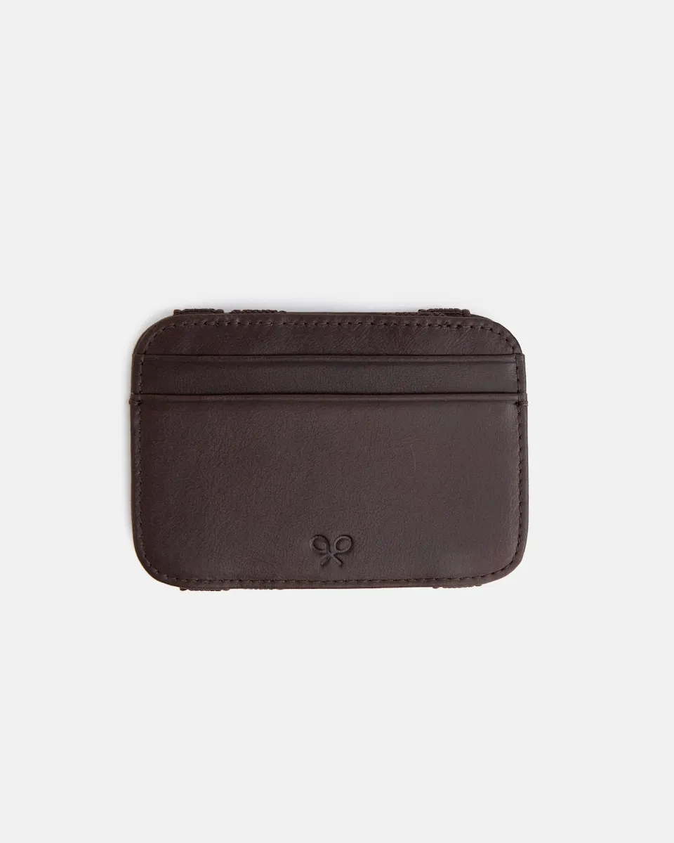 

Мужской кожаный кошелек Magic Wallet коричневый Silbon