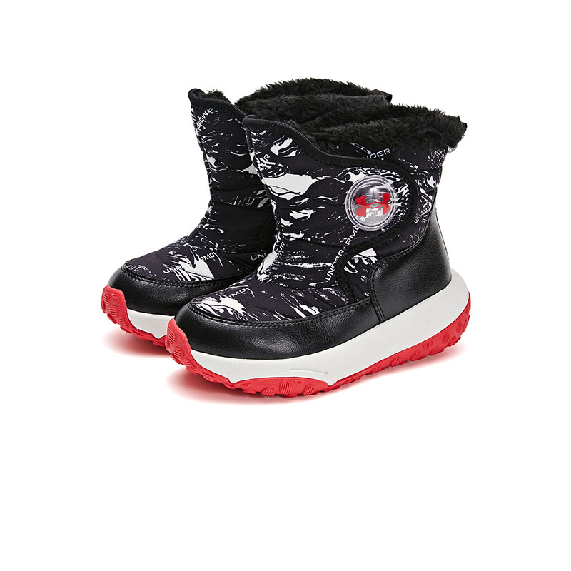 Детские утепленные ботинки Under Armour, светло-фиолетовый/светло-голубой — фото 3