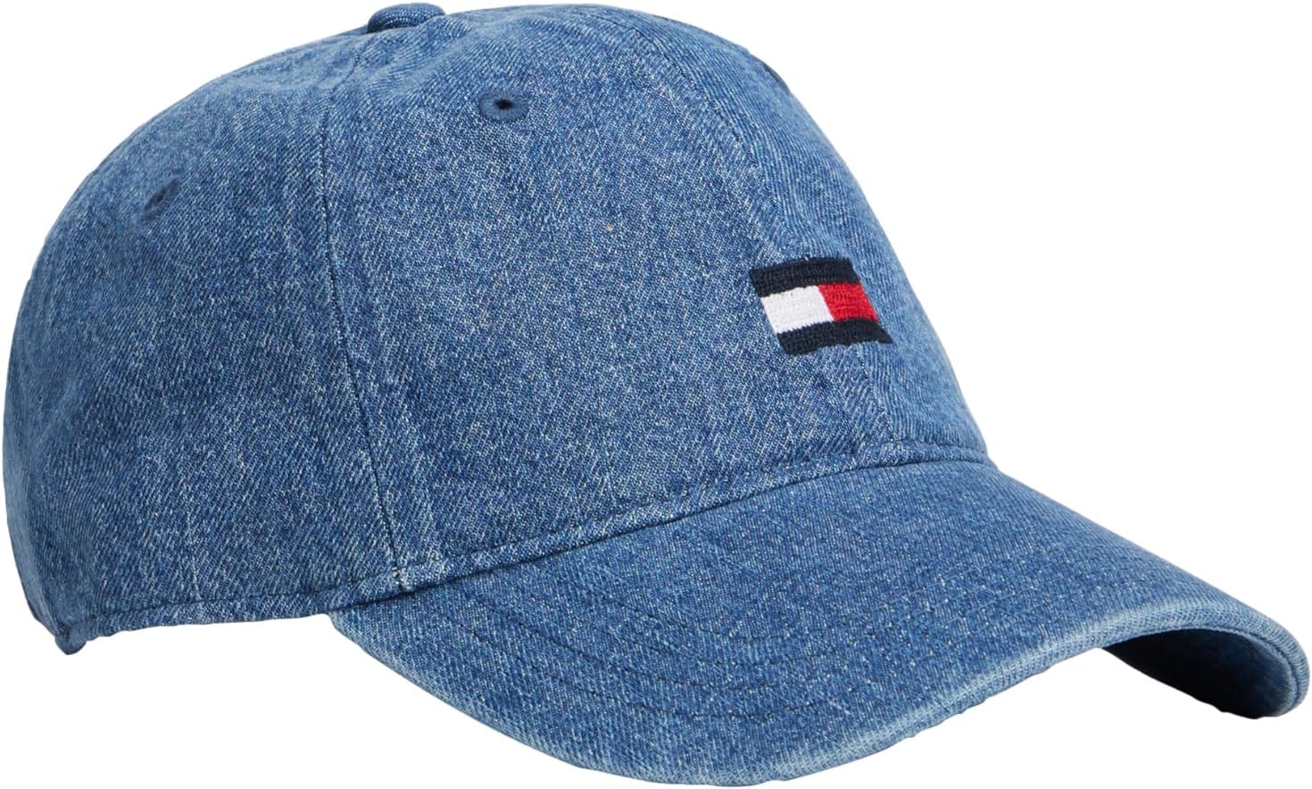 

Мужская хлопковая регулируемая бейсболка Tommy Hilfiger Ardin, Rinse Denim