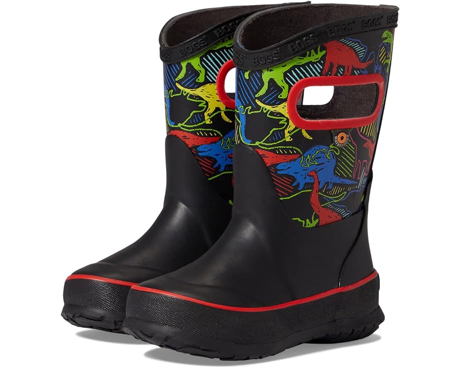 

Ботинки Bogs Rain Boot Neon Dino, цвет Black Multi Dino