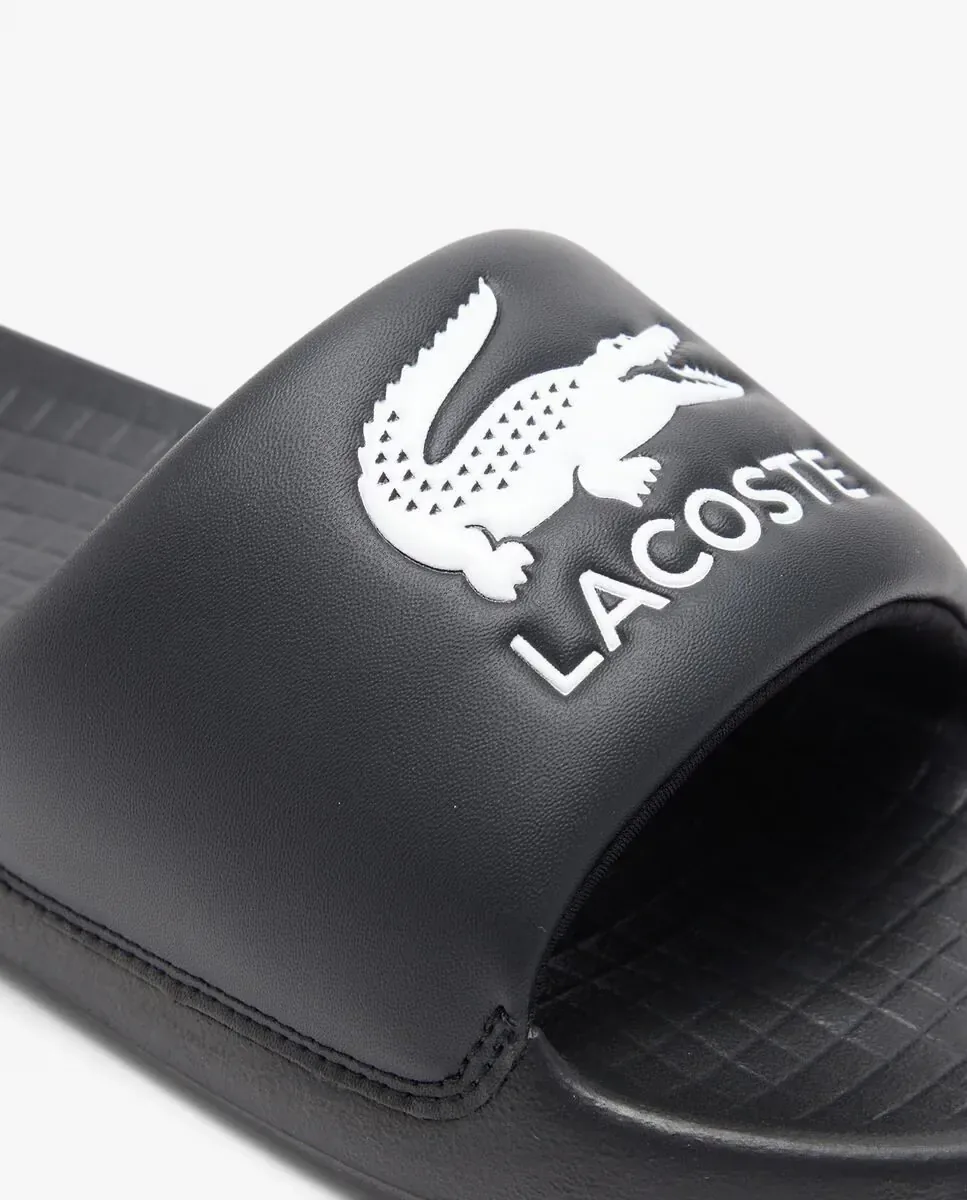 Мужские сланцы Serve Slide Dual Lacoste, черный — фото 4