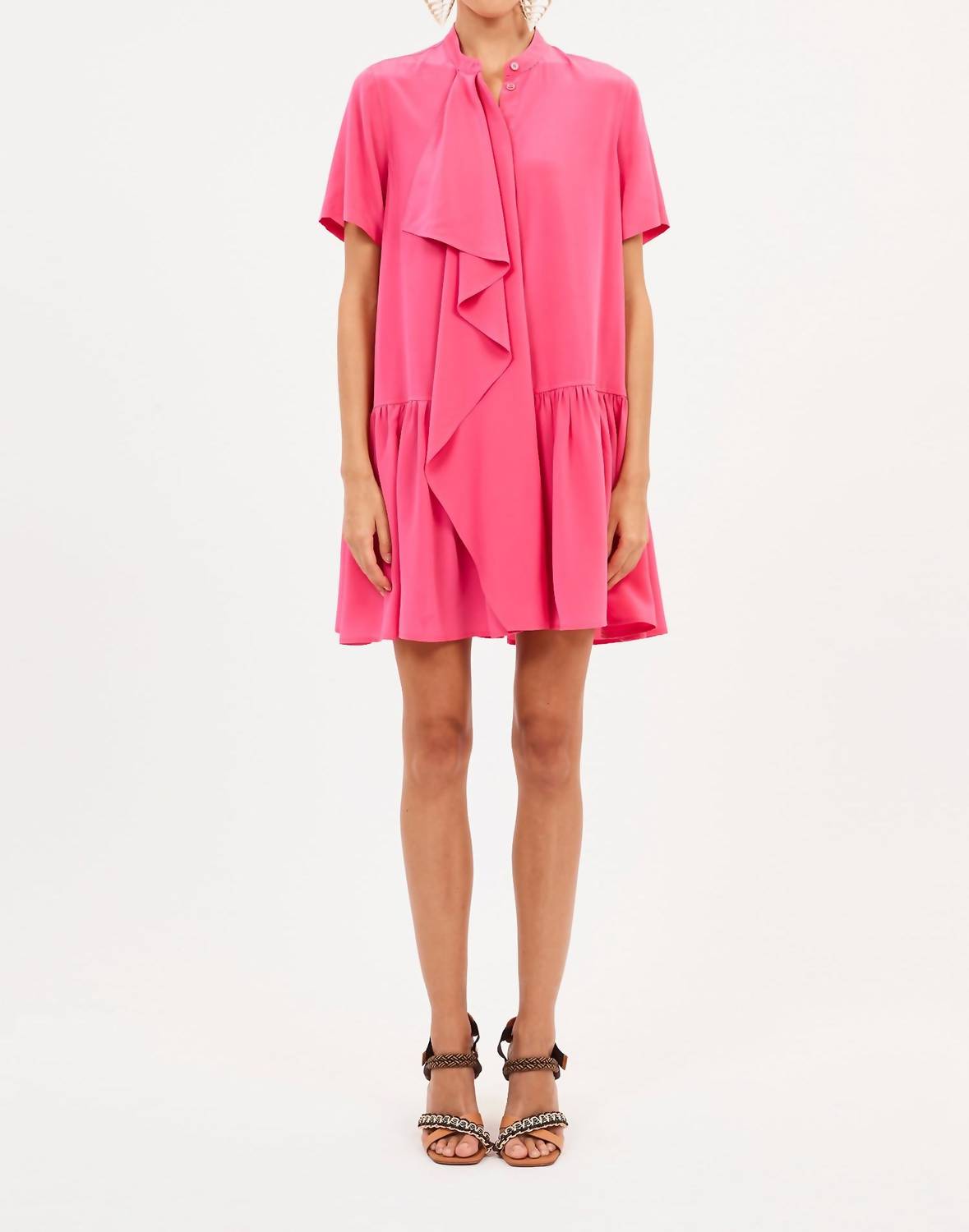 

Платье Adalyn цвета фуксии Ulla Johnson, фуксия