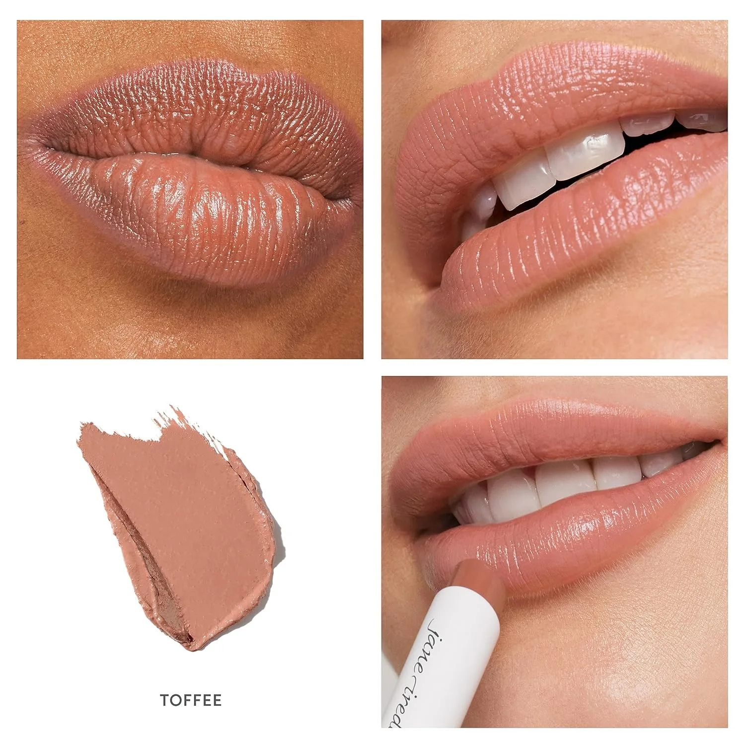 Помада Jane Iredale ColorLuxe Hydrating Cream Lipstick, кремовая, высокопигментированная, обеспечивает невесомое увлажнение и насыщенный цвет, сатиновое покрытие, подходит для веганов., Toffee — фото 4