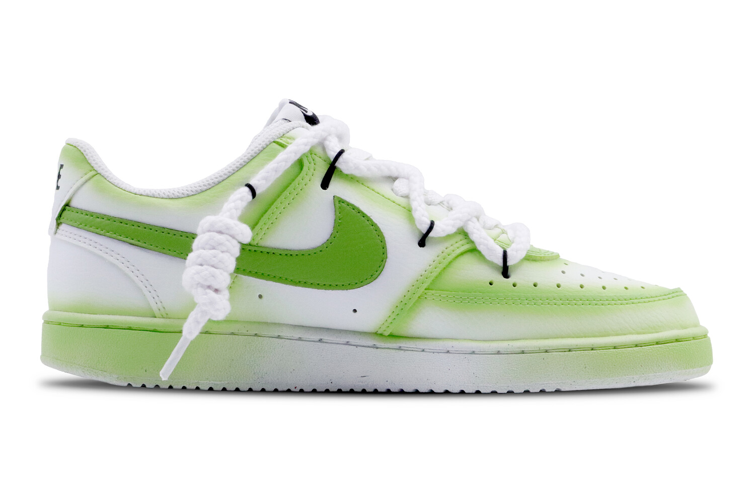 

Кроссовки Nike Court Vision 1 Skateboarding Shoes Men Low-top White, светло-зеленый
