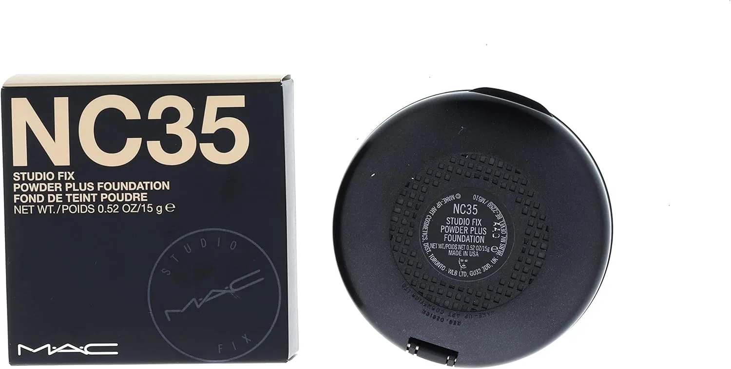 Тональная пудра MAC Studio Fix Powder Plus Foundation, 14.7 г, оттенок NC35 — фото 4