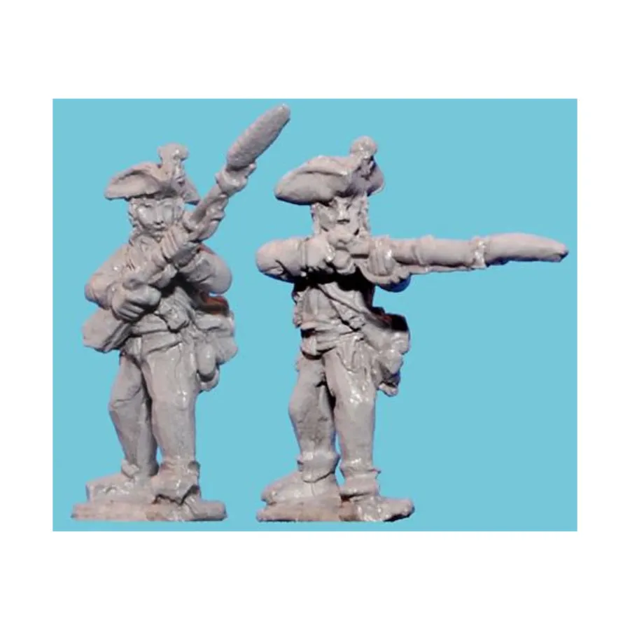 

Огневой рубеж венгерских мушкетеров, Age of Reason Miniatures - Seven Years War - Austrian (15mm)