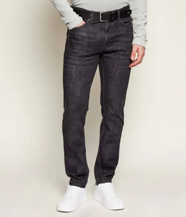 Джинсы P-Delaware slim fit Boss, черный