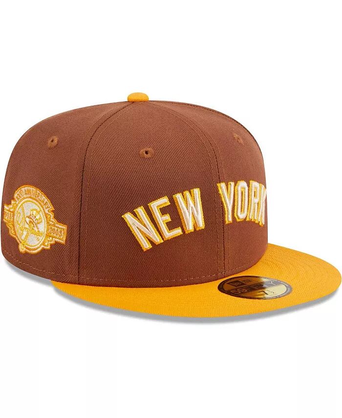 

Мужская коричневая приталенная кепка New York Yankees Tiramisu 59FIFTY New Era, коричневый