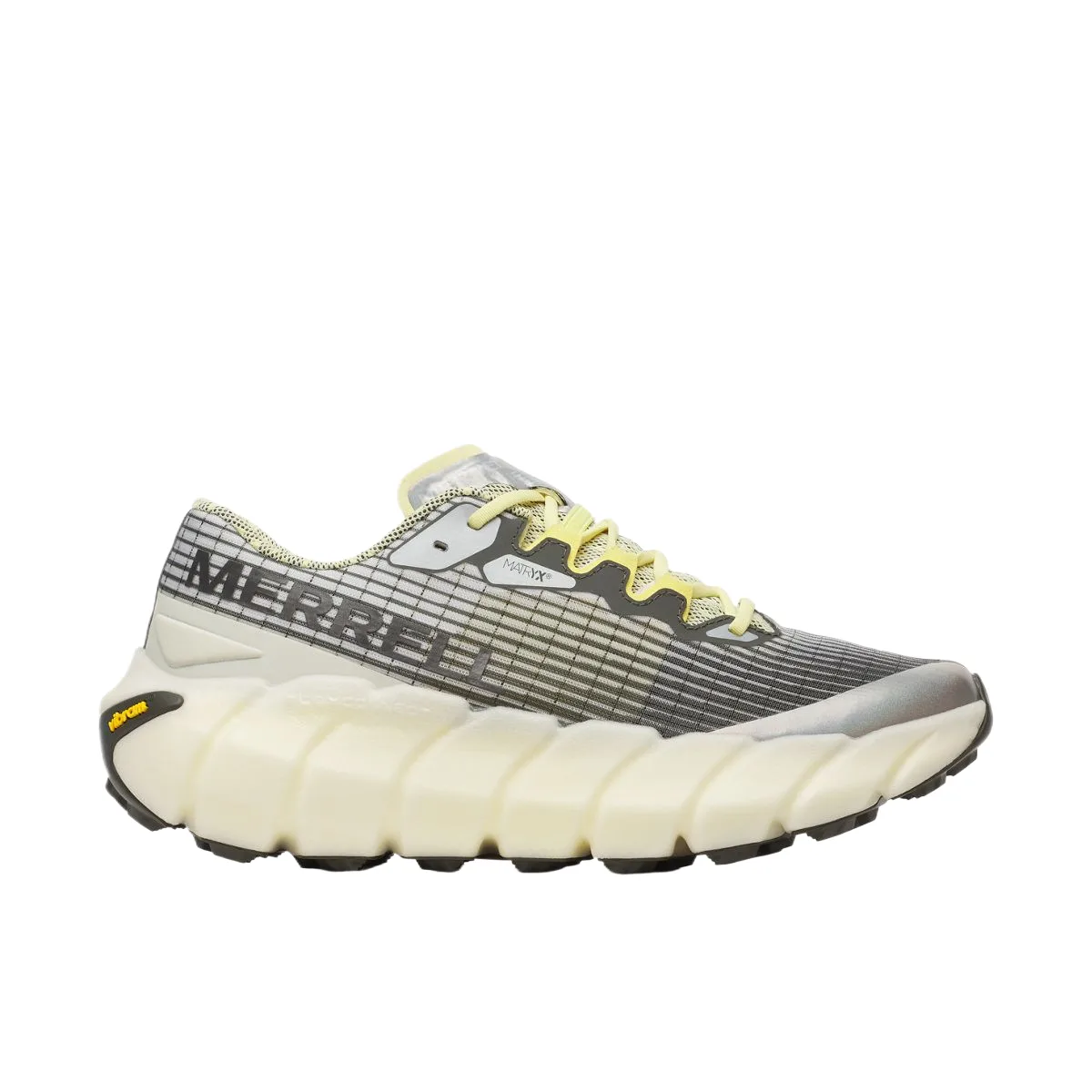 Дышащие и износостойкие низкие кроссовки для бега мужские MERRELL, lemon/белый whale желтый — фото 3