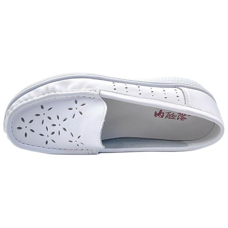 Туфли женские повседневные Women's Casual Shoes Women's White Neiliansheng — фото 4