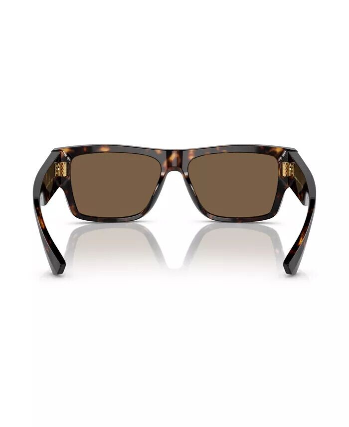 Мужские солнцезащитные очки DG4451 Dolce&Gabbana, коричневый — фото 4