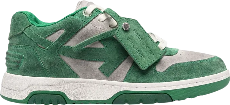 

Кроссовки Off-White Out of Office 'Vintage Suede - Green', зеленый