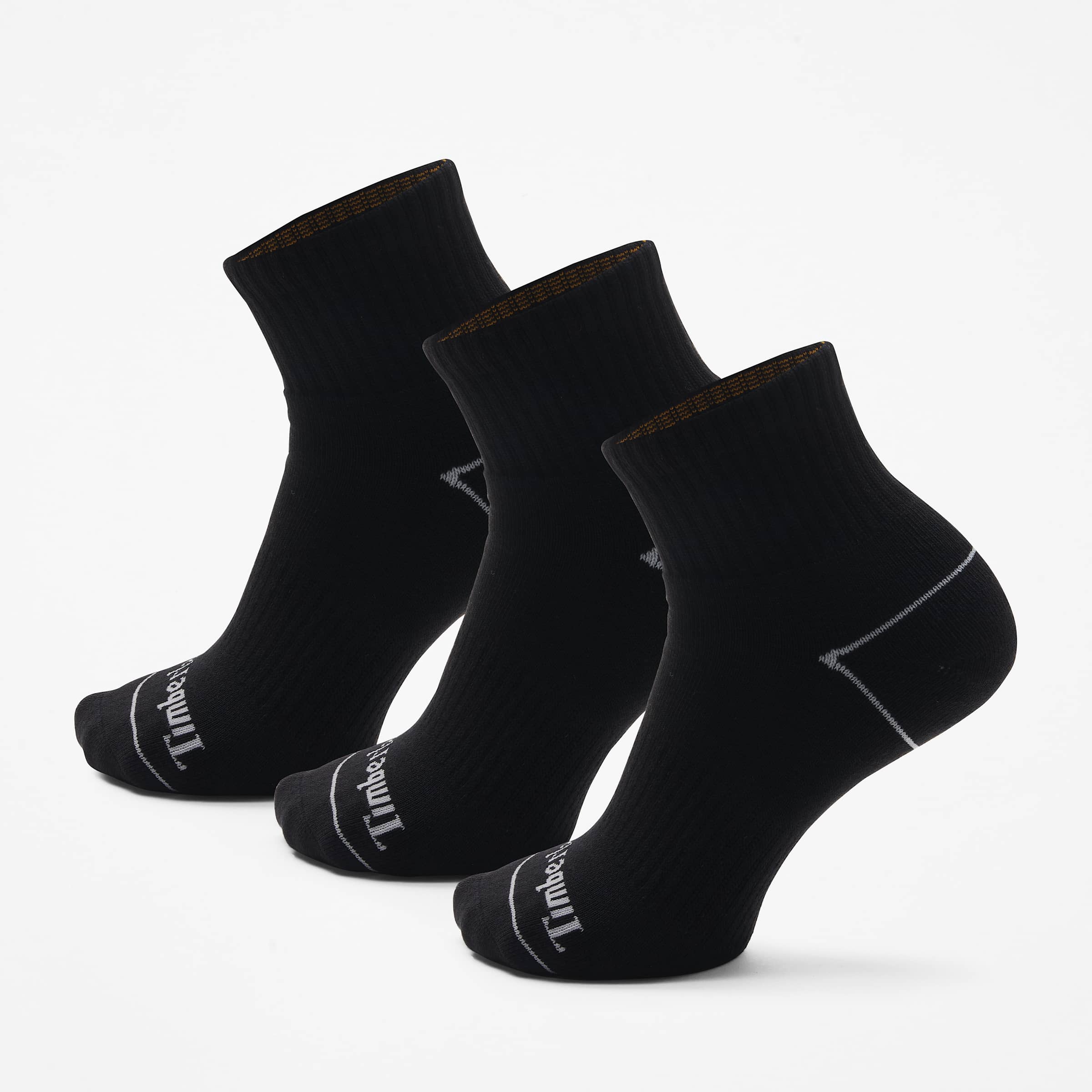 

Носки Bowden 3-Pack Full Cushion Quarter Timberland, черный