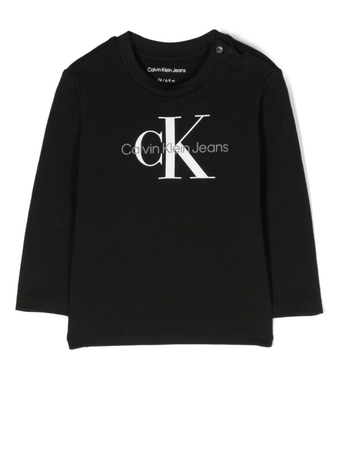 

Calvin Klein Kids толстовка с логотипом, черный