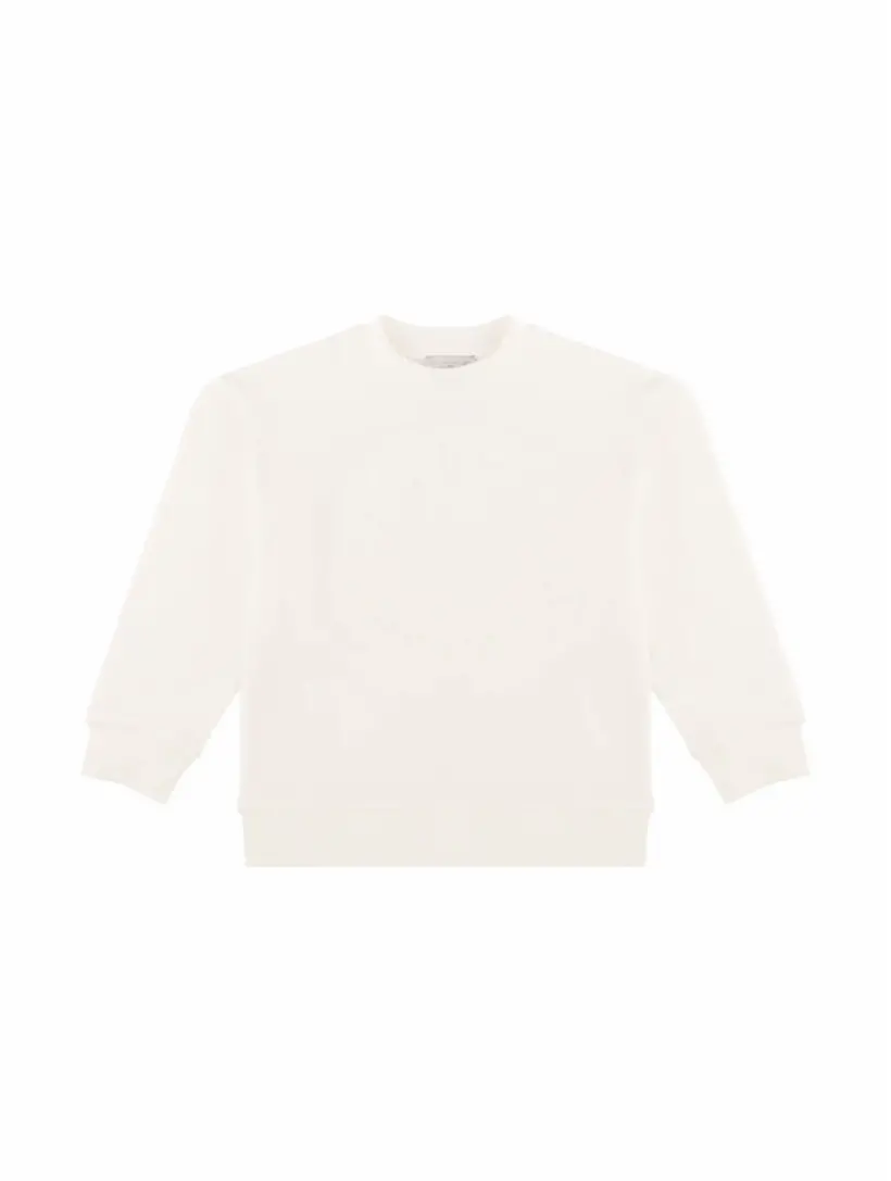 

Хлопковый свитшот с логотипом Stella McCartney, белый