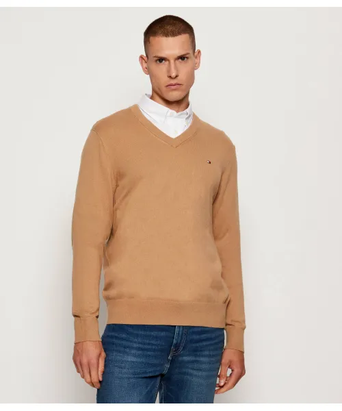 

Свитер Regular fit Tommy Hilfiger, бежевый