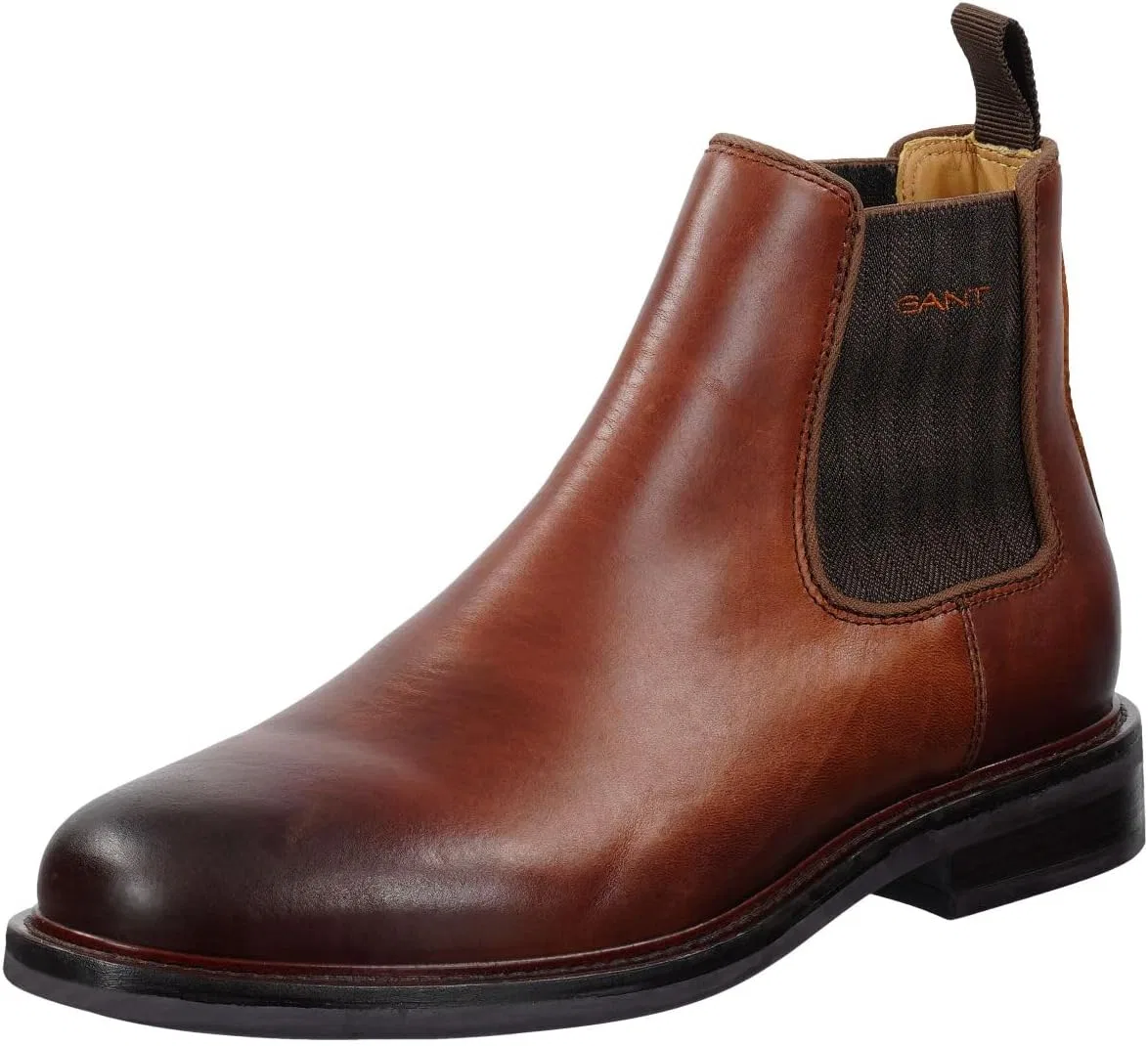 Мужские ботинки GANT 31651089/G00 с подкладкой из гладкой кожи, черные