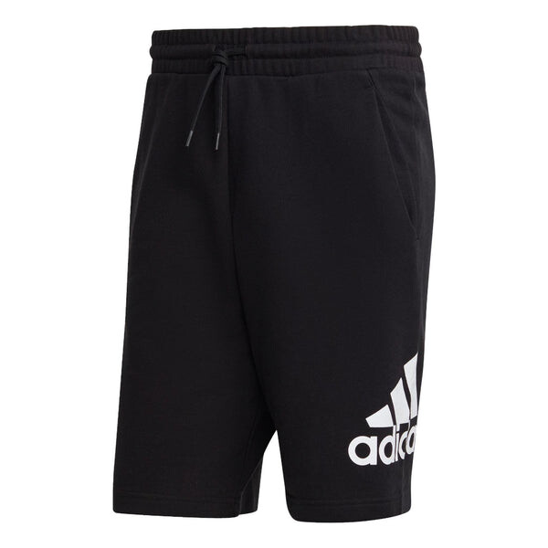 

Шорты Essentials большие шорты из французского трикотажа с логотипом Adidas, черный
