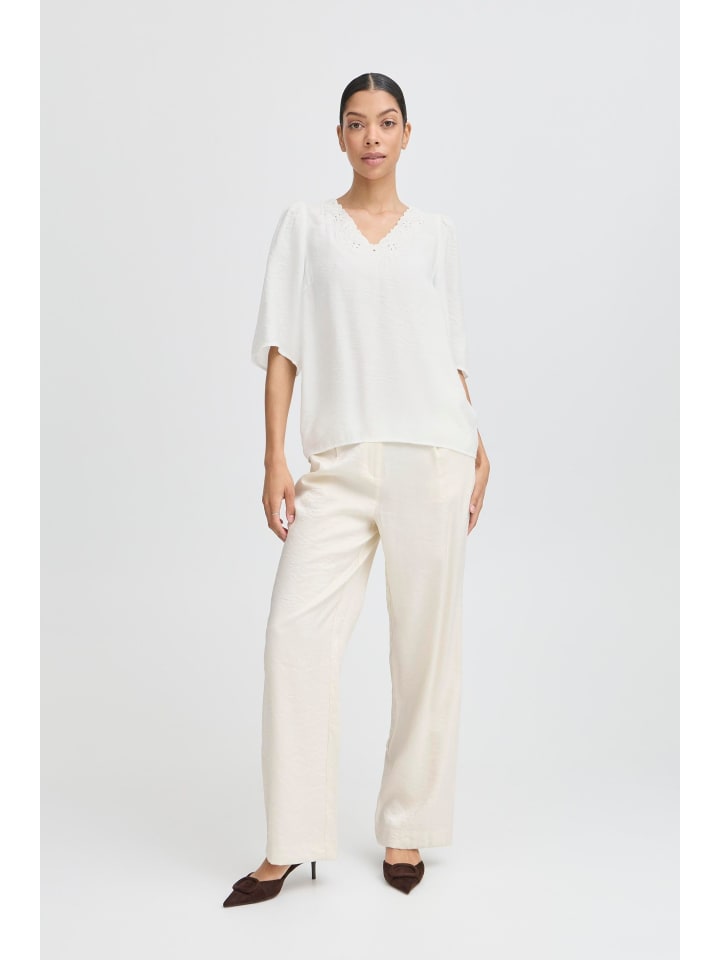 

Блузка с короткими рукавами BYHAVALA, стандартный крой, цвет зефир b. young