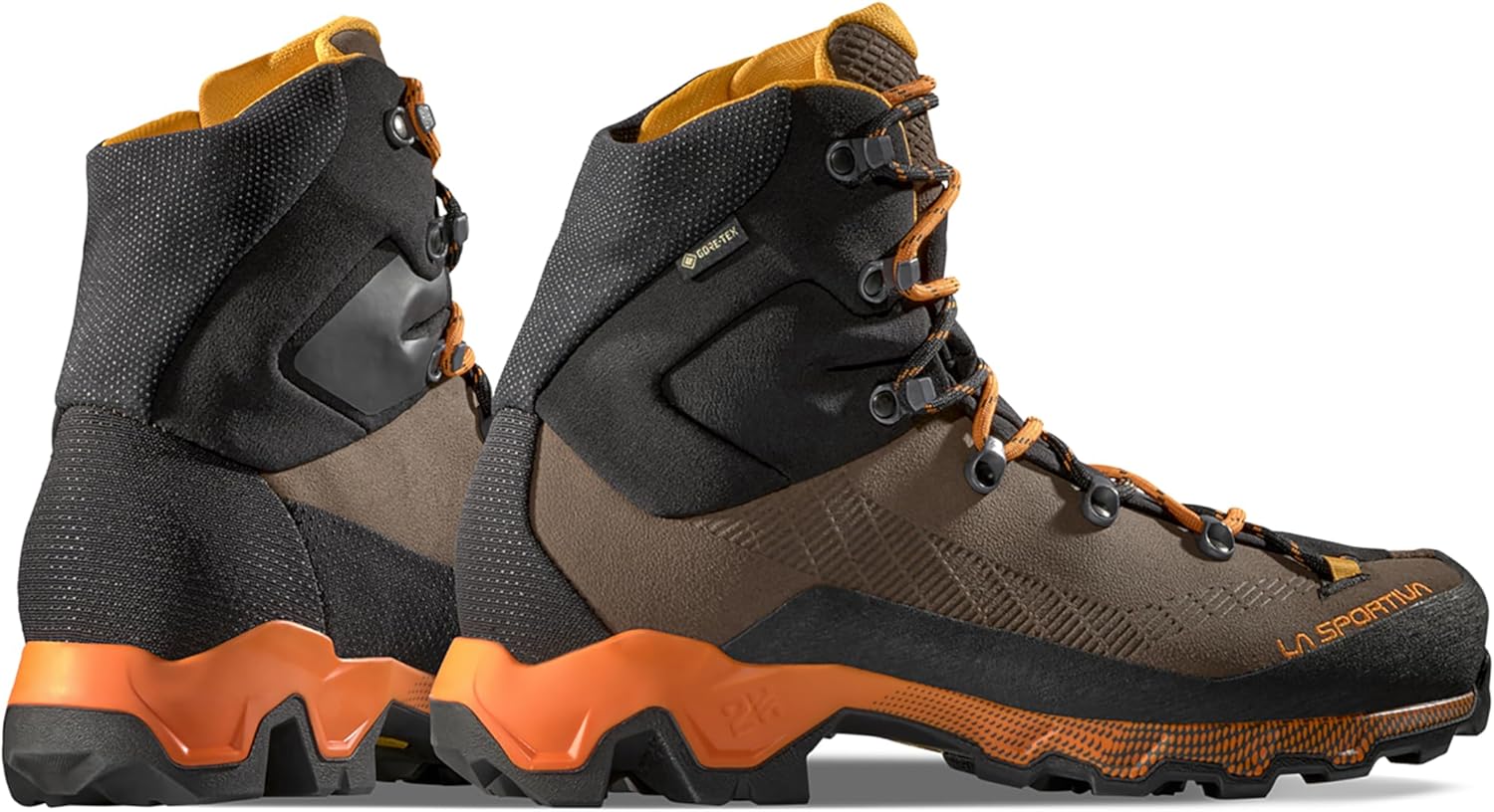 Мужские водонепроницаемые походные ботинки La Sportiva Aequilibrium Trek GTX, шоколадный — фото 4