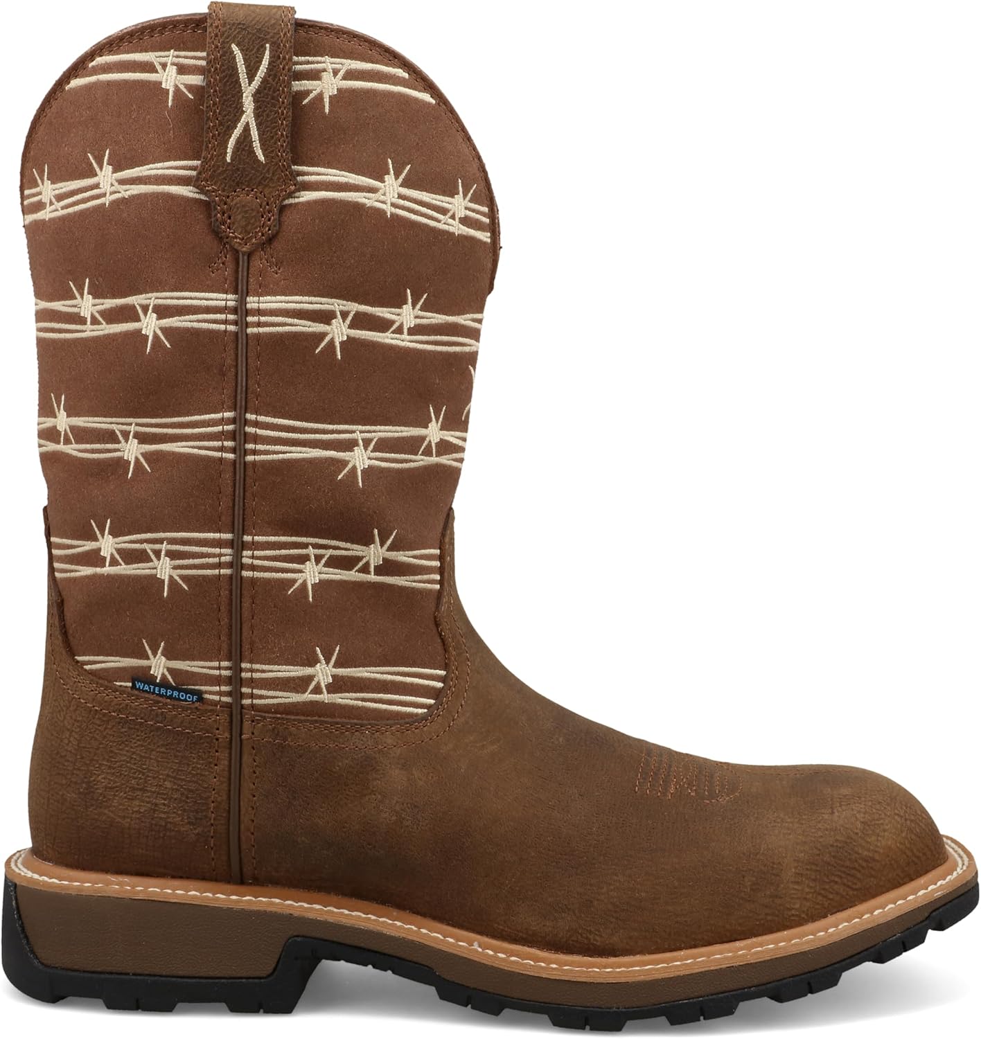 Ботинки Twisted X Men's 11 UltraLite X, с квадратным носком Nano Toe и технологией UltraLite X, Bison & Mocha — фото 3