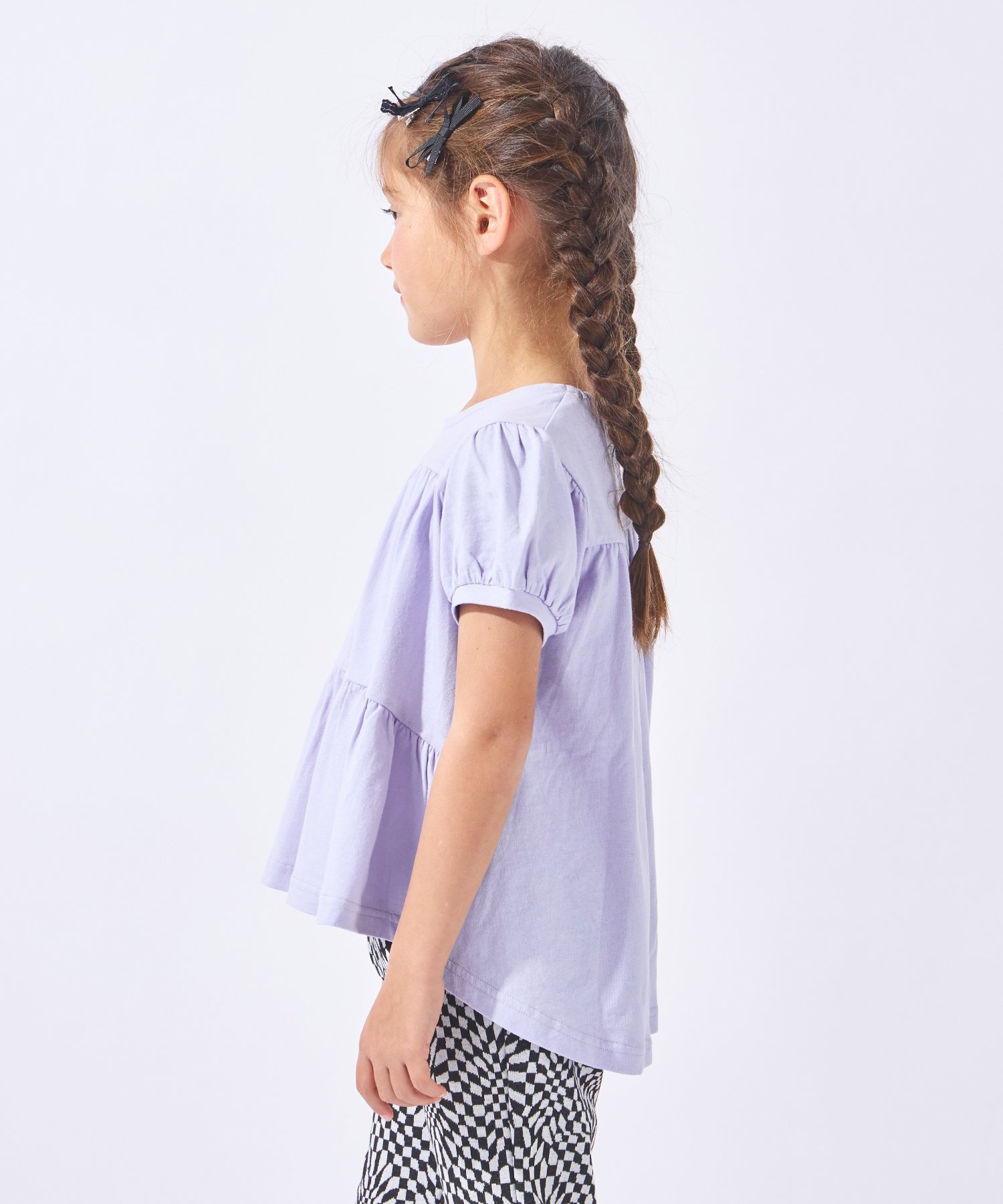 Футболка с многоярусным дизайном Ever Closet, Lavender