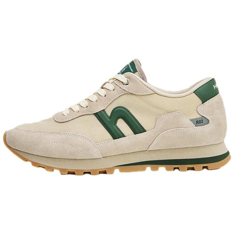 

Кроссовки мужские Lifestyle Shoes Men Low-Top Hazzys, бежевый/зеленый